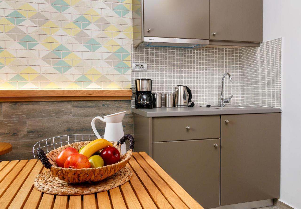 Rigas City Apartment - Green ハニア エクステリア 写真